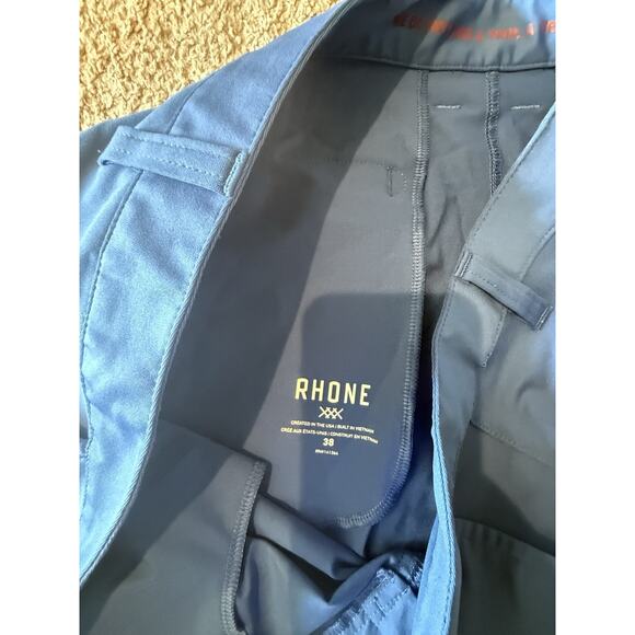 Rhone Commuter Performance Stretch Golf Chino Pants Blue (100161) Men’s 38x32 - Picture 4 of 6